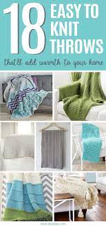 All you need is yarn and your arms. 18 Easy Knit Throws To Make To Add A Little Warmth To Your Home Ideal Me