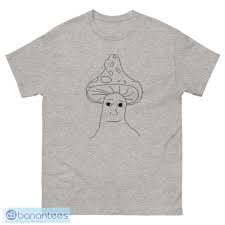Shroomjak Mushroom Wojak Meme T Shirt - Banantees
