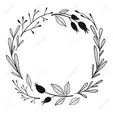 Trendy photography effect for design, overlays. Black And White Vector Illustration With Flowers Leaves Branches Royalty Free Cliparts Vectors And Stock Illustration Image 127984339