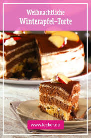 Winterapfel Torte Rezept Lecker Rezept Lebensmittel Essen Winter Torte Lecker