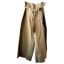 Reformation Woman Mick Organic Cotton Blend Corduroy Bootcut Pants Camel Size 27 Renoon