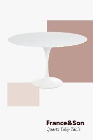 Quartz Tulip Dining Table Oval In 2020 Oval Tulip Dining Table Tulip Dining Table Pallet Furniture Easy
