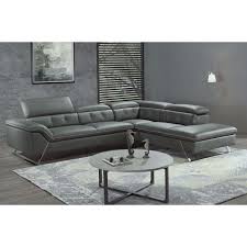 Maybe you would like to learn more about one of these? Canape D Angle En Cuir De Buffle Italien De Luxe 5 6 Places Vida Gris Fonce Et Surpiqure Blanche Angle Droit Cdiscount Maison