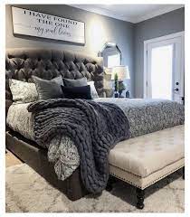 Placing a tasteful accent chair in the corner or a bench at the foot of dressers can often be overlooked when it comes to a bedroom makeover, but this important piece of furniture can drastically change up the look of. Bedroom Inspiration Bedroom Decor Master Grey Bedroom Inspiration Grey Bedroom Bedroom Decor Bedroom Inspiration Grey Bedroom Inspirations Home Bedroom