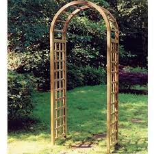 Order your trellis online today at homebase! Grange Hauxton Garden Arch Round Top Trellis Side Panels Fsc Timber
