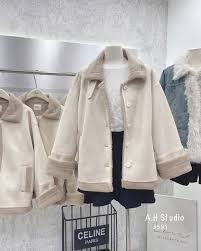 ÁO KHOÁC DA LỘN LÓT LÔNG Aodalon004