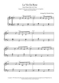 La Vie En Rose Easy Piano Solo In C Key With Chords By Edith Piaf Digital Sheet Music For Score Sheet Music Single Download Print H0 316125 453530 Sheet Music Plus E e abm7 hold me close and hold me fast, abm7 a this f f am7 give your heart and soul to me, am7 bb and life will always be, c7 gm f f la vie en rose $. la vie en rose easy piano solo in c key with chords