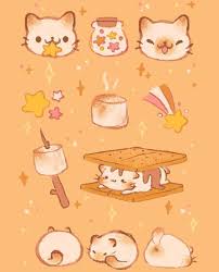 Kawaii eyes are usually simple: 3 127 Likes 10 Comments Nippon Arts Nippon Arts On Instagram Kitty Doodles Made By S Cute Cartoon Wallpapers Cute Animal Drawings Kawaii Drawings