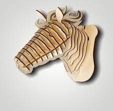 Zelf het paard van sinterklaas maken van karton? Diy Hout Paard Knutselen Paardenhoofd Decoratie Muur Wanddecoratie Bol Com