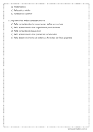 Atividade de biologia: Evolução dos seres vivos - 2º ano ensino médio -  Acessaber