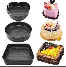 Matt was gone for five days earlier this week, to visit some old friends and attend a memorial for that dear child that i was telling you about. Round Square Heart Shaped Cake Baking Moulds Bakeware Pan 3 Pcs Buy Online At Best Prices In Pakistan Daraz Pk