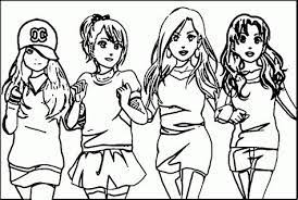 Our free coloring pages for adults and kids, range from star wars to mickey mouse. Bff Coloring Pages Kids Page 1 Line Line 17qq Com Coloring Home