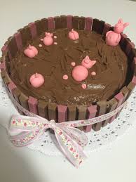 Torta Maialini Nel Fango Cioccolato Fondente Torte Pasticceria