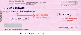 5 Steps Checklist While Writing Your Cheque