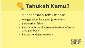 Mengenal Jenis Jenis Dan Contoh Teks Eksposisi Bahasa Indonesia Kelas 10