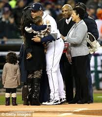 Detroit tigers hitter miguel cabrera celebrates with fans on a curtain call after hitting his 500th career home run in the sixth inning against the toronto blue jays at rogers centre on aug. Tigers Cabrera Spent Lavishly On Former Mistress Daily Mail Online