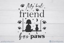 Hours of service (hos) regulations are issued by the federal motor carrier safety administration (fmcsa) and govern the working hours of anyone operating a commercial motor vehicle (cmv). My Best Friend Has Paws Cat Svg Quote Graphic By Artsbynaty Creative Fabrica