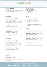 Type of resume and sample, professional cv examples south africa. Pin On 1 Cv Template