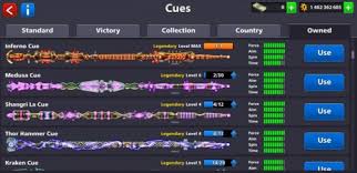 8 ball pool let's you shoot some stick with competitors around the world. Sold 20 Legendary Cues Valkyrie Near To Max Archon Lvl 3 Inferno Lvl Max Vip Emerald 1 4b Coins Playerup Worlds Leading Digital Accounts Marketplace