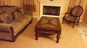 The dark finish complements any traditional palette. Signature Design By Ashley North Shore Rectangular Cocktail Table Walmart Com Walmart Com