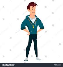 Cartoon Character Sports Trainer Mascot For The Gym Fitness Coach Character Cartoon Male Cartoon Man V Cartoon Characters Sports Coach Fitness Coach