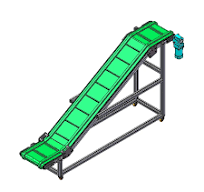 Express Logistics Sorting Workshop OEM Incline Conveyor OEM Hopper Conveyor  Lift Conveyor Belt Logistics Sorting
