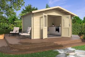 Das Gartenhaus Erfurt Vario Bietet Mit Seinen Etwa 10 M Nutzflache Genugend Stauraum Fur Gartenmobel Oder Gartengerate Gartenhaus Haus Outdoor Dekorationen