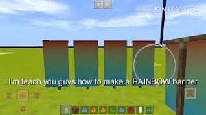 🏳️‍🌈in this video, learn how to create 3 different types of rainbow banners in minecraft 1.16! How To Make A Rainbow Banner In Minecraft Java Herunterladen