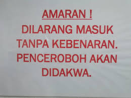 Savesave dilarang masuk tanpa kebenaran guru for later. Bongawan Venture Farm Mohon Perhatian Kami Tidak Mengizinkan Sesiapa Pun Datang Melawat Ke Ladang Buat Masa Ini Kerana Faktor2 Keselamatan Ladang Kami Di Dalam Kawasan Tanah Persendirian Dan Anda Bole Didakwa