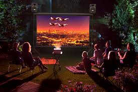 They also note that these speakers are fairly easy to install. Outdoor Theater Systems Backyard Theater Systems Backyard Projection