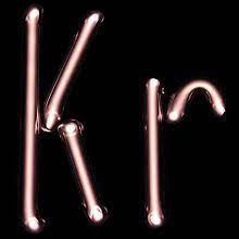 That makes krypton about 2.8 times as dense as air. Krypton Wikipedia