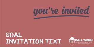 We did not find results for: Kumpulan Soal Invitation Text Sma Dan Pembahasan Paja Tapuih