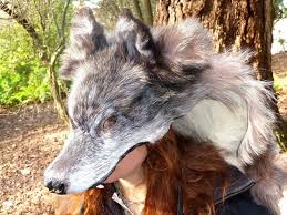 Hooded Wolf Pelt Cape Reserved Wolf Hood Cape Headdress Real Wolf Fur Totem Dance Costume Wolf Costume Wolf Mask Animal Ears