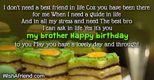 Stay connected with your loved ones and send a blue mountain® ecard today. I Don T Need A Best Friend Birthday Wishes For Brother