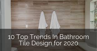 There's no reason to replace the entire floor. 10 Top Trends In Bathroom Tile Design For 2020 Home Remodeling Contractors Sebring Design Build