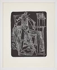 JAN BROWNE. Porträtt av volinist, olja på duk, signerad. Konst