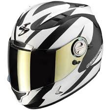 Black And White Motorcycle Helmet Branded Biker Is Under Construction Motorhelm