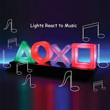 China Playstation Icons Light With 3 Light Modes Music Reactive Game Room Lighting Video Game Light Accessories China Ps4 Light Playstation