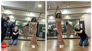 Sushmita Sen sets Instagram on fire as she flaunts her curves in a nude  bodycon dress - See photos | Hindi Movie News - The Times of India