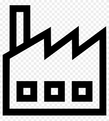 Download Svg Royalty Free Stock Factory Industrial Production Factory Building Icon Png Free Transparent Png Clipart Images Download