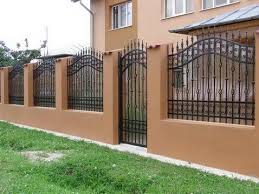 S C Vidas Met S R L Modele Porti Si Garduri Din Fier Forjat Model 36pg32 House Fence Design Entrance Gates Design Fence Design
