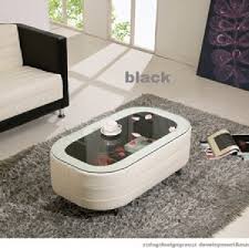 This coffee table is constructed of solid ash and oak veneers with a medium oak finish. Buy Korean Small Apartment Living Room Glass Oval Glass Coffee Table Small Coffee Table Storage Coffee Table Leather Sofa Table 712 In Cheap Price On Alibaba Com