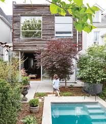 80 Best Outdoor Design Ideas From House Home Backyard Pool Small Backyard Pools Small Inground Pool