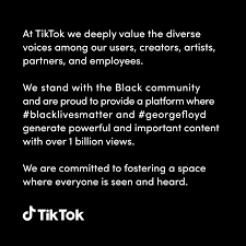 In this video we go over tik tok protesting, tik tok protesters, tik tok. A Message To Our Black Community Tiktok Newsroom