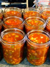 Home Canning Vegetable Beef Soup Canning Vegetables Canning Recipes Canning Soup