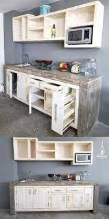 Furniture 30 Pallet Wooden Latest Kitchen Project Ideas Pallet Kitchen Cabinets Pallet Kitchen Kitchen Projects