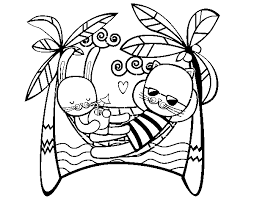 Mesmo que, hoje em dia, muitos pequenos já fazem suas pinturas diretamente na tela do tablet, é muito importante. Desenho De Coelhos Em Redes De Descanso Para Colorir Colorir Com