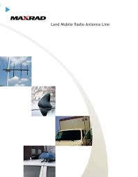 Maxrad Mobile Radio Antenna Line By Maxrad