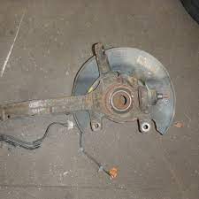 The brakes need to be removed to change the bearing assembly, so the particular brake set up you have impacts the labor involved. How To Change A Front Wheel Bearing Axleaddict