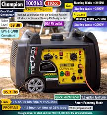 Maybe you would like to learn more about one of these? Champion Generator Reviews Which Portable Generator Is Right For You